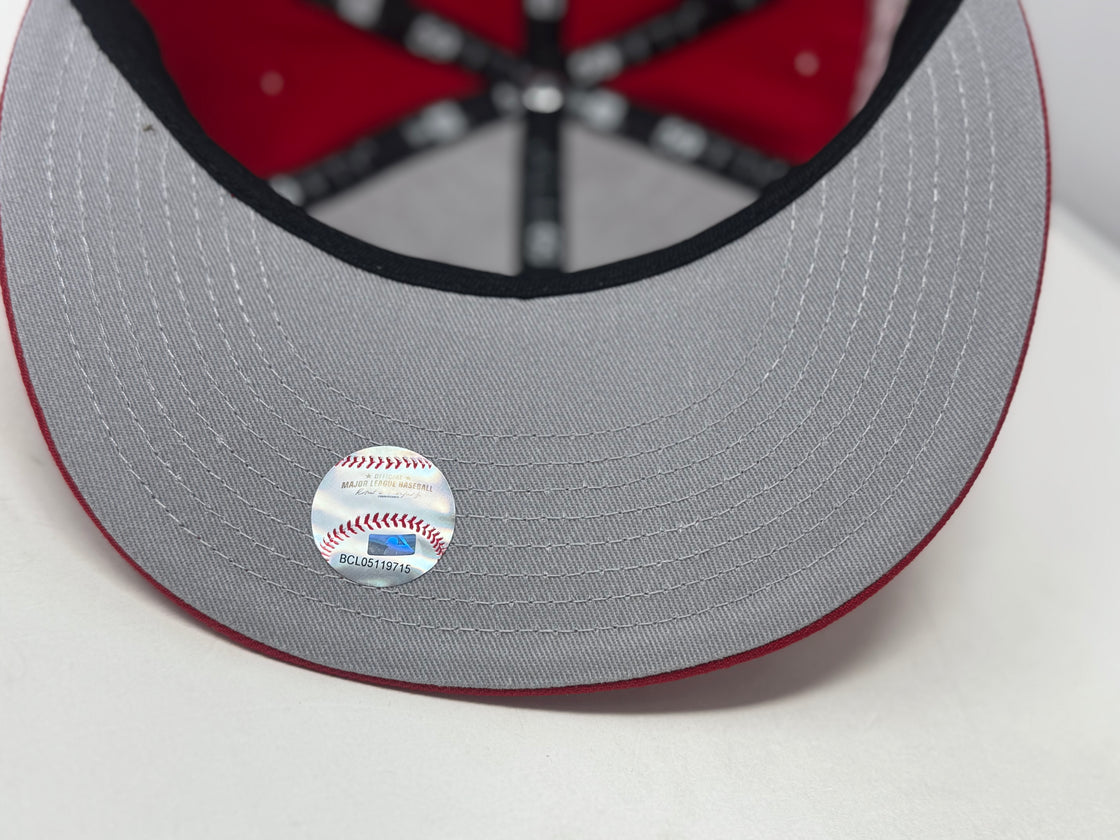 Chicago White Sox 95th Anniversary New Era Fitted Hat-Red