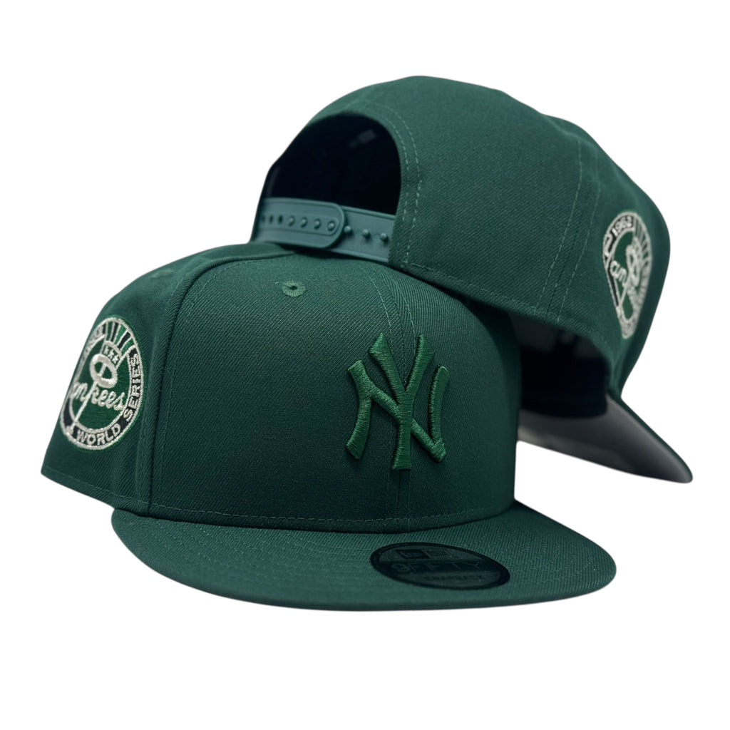 New York Yankees 1962 World Series Snapback Hats- Dark Green