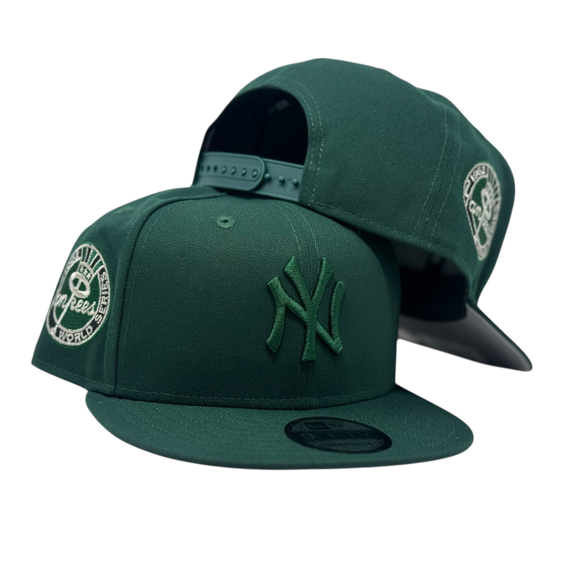 New York Yankees 1962 World Series Snapback Hats- Dark Green