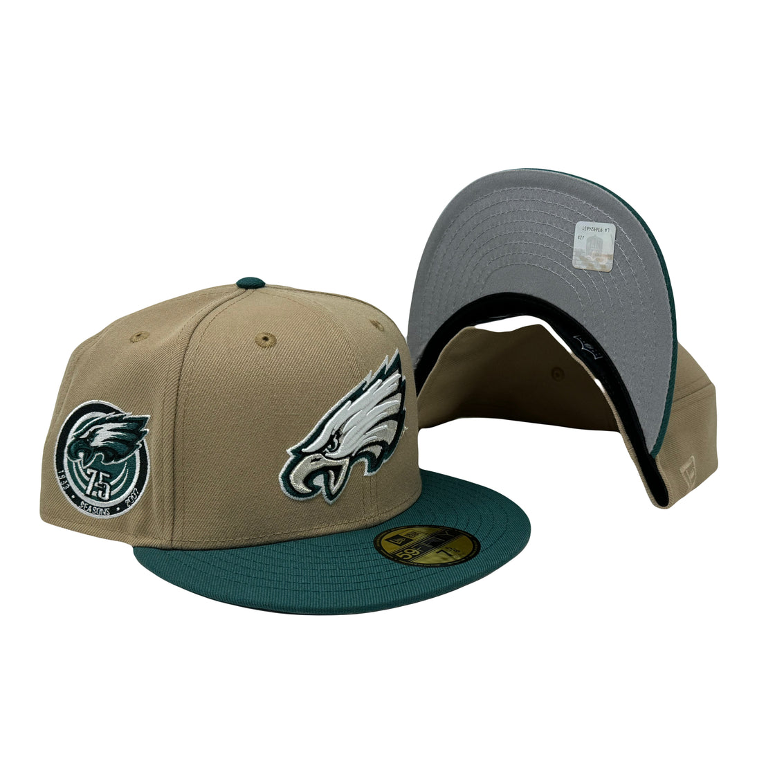 Philadelphia Eagle 75th Anniversary 5950 New Era Fitted Hat