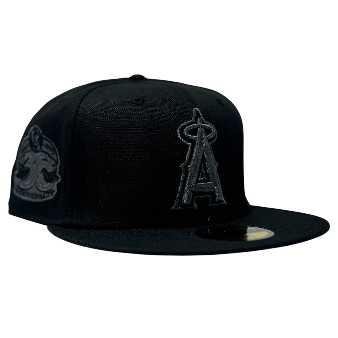Los Angeles Angels 35th Anniversary Fitted Hat Black