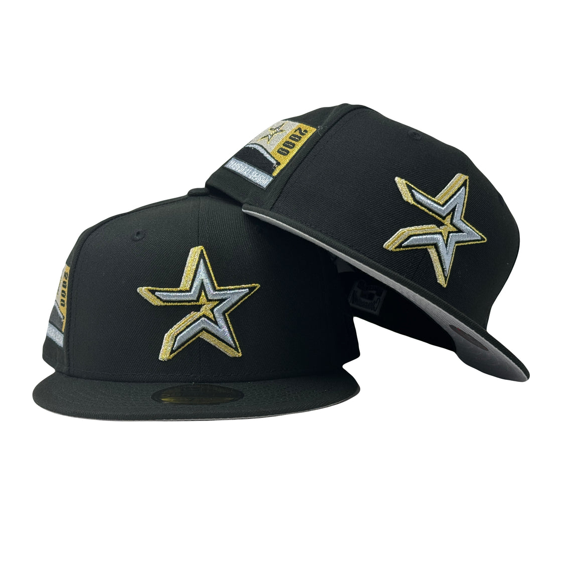 Houston Astros 2000 Inaugural Metallic Pack 59Fifty New Era Fitted Hat