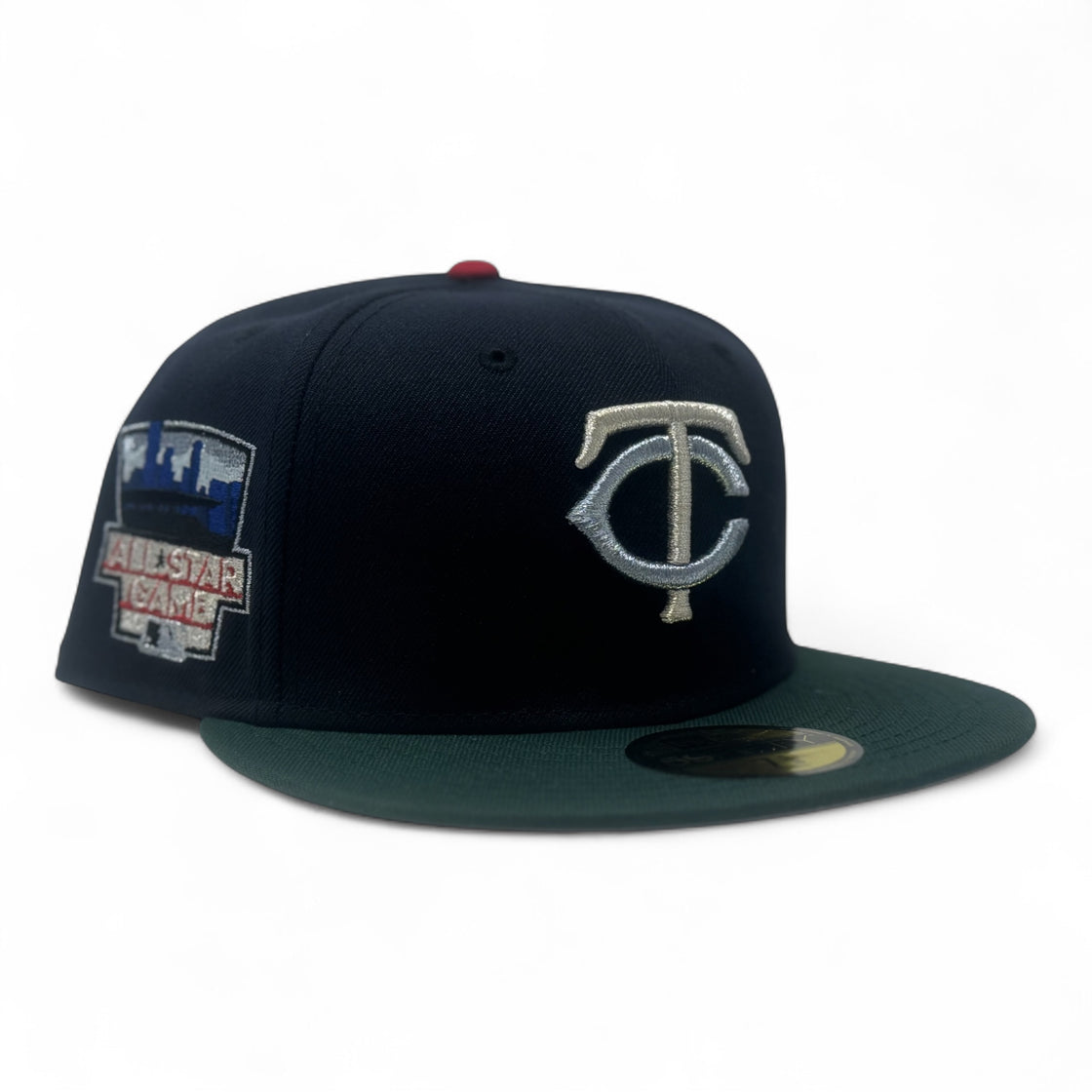 Minnesota Twins 2014 All Star Game 59Fifty Fitted Hats-Navy Green