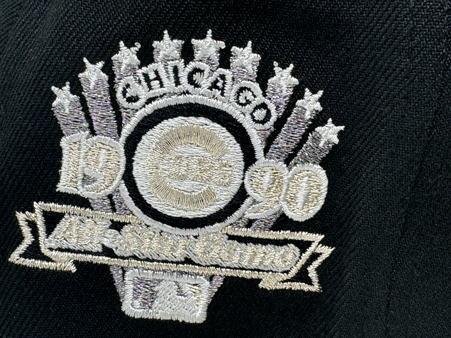 Chicago Cubs 1990 All Star Game Black 59Fifty New Era Fitted Hat