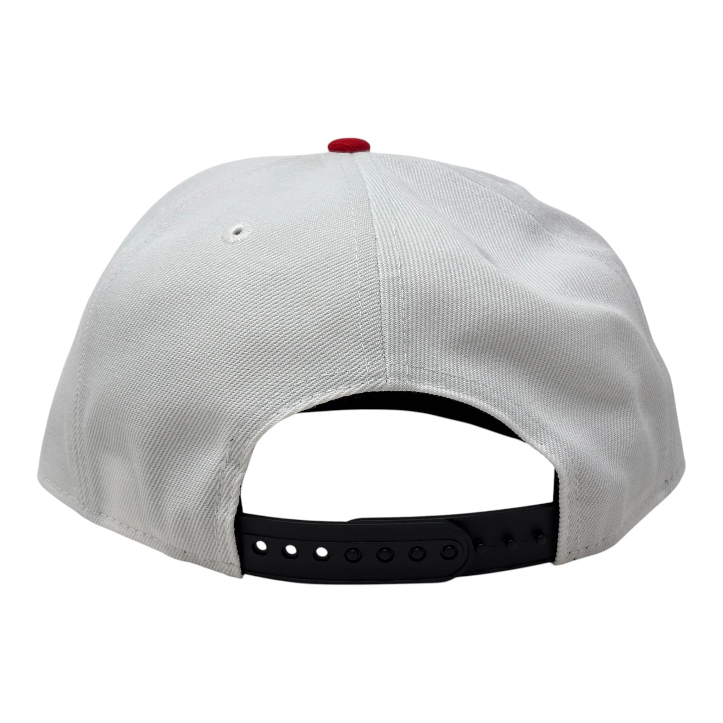 Chicago Bulls 9Fifty A-Frame Snapback Hats-White Red