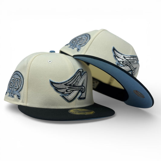 Los Angeles Angels 50th Anniversary Glow in the Dark New Era Fitted Hat