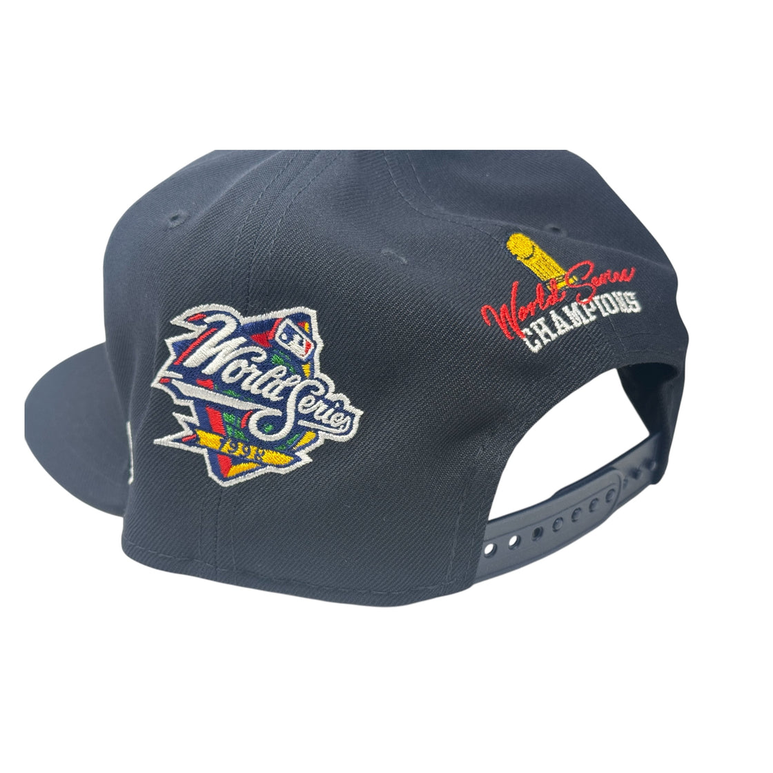 New York Yankees 27X Champions Multi Logo Navy Blue Snapback Hats