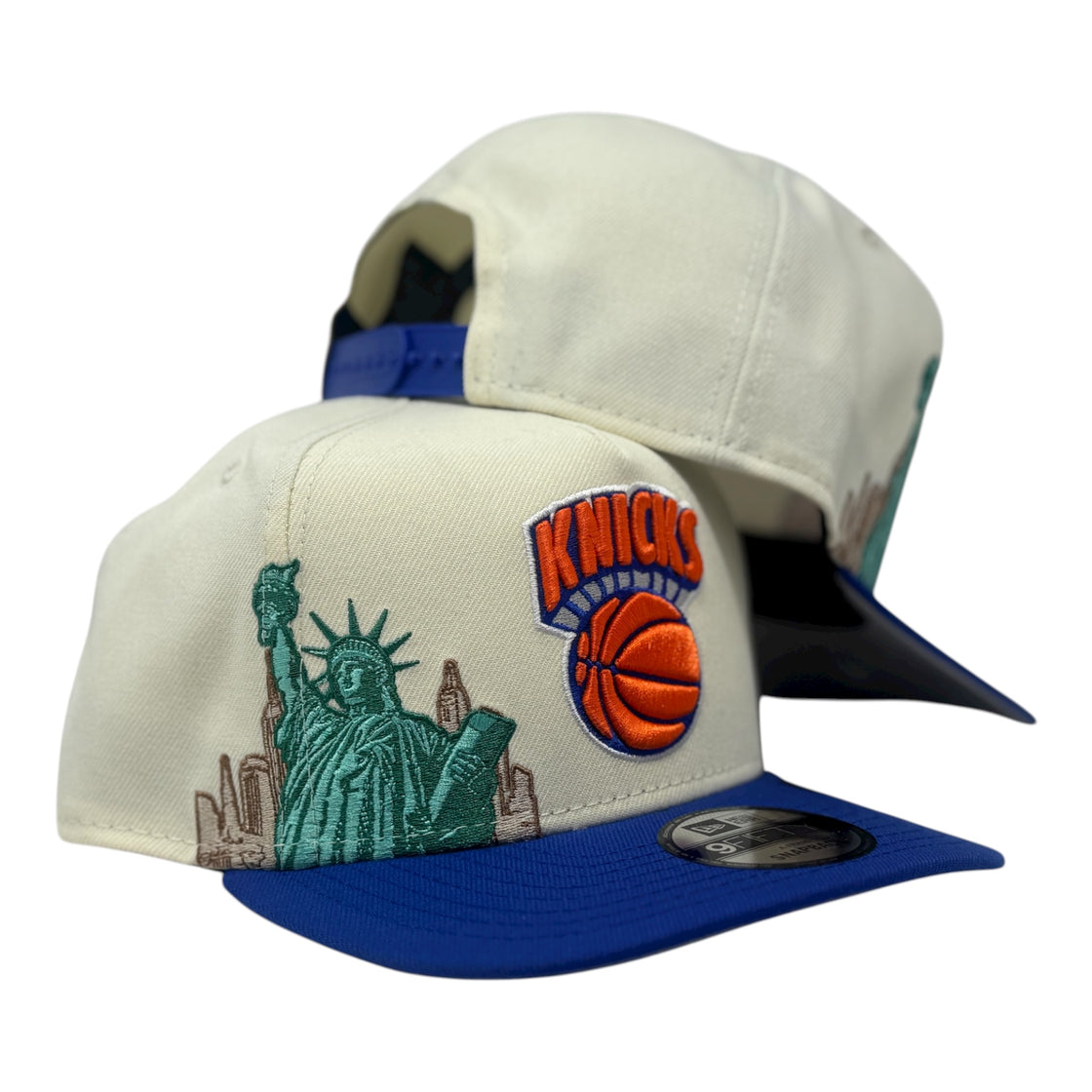 New York Knicks Hardwood Classic Statue of Liberty Snapback Hat
