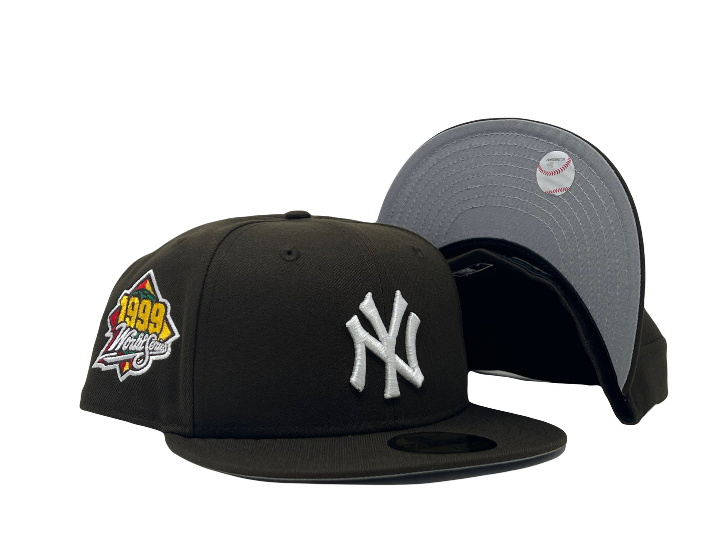 New York Yankees 1999 World Series Brown/ Walnut 5950 New Era Fitted Hat