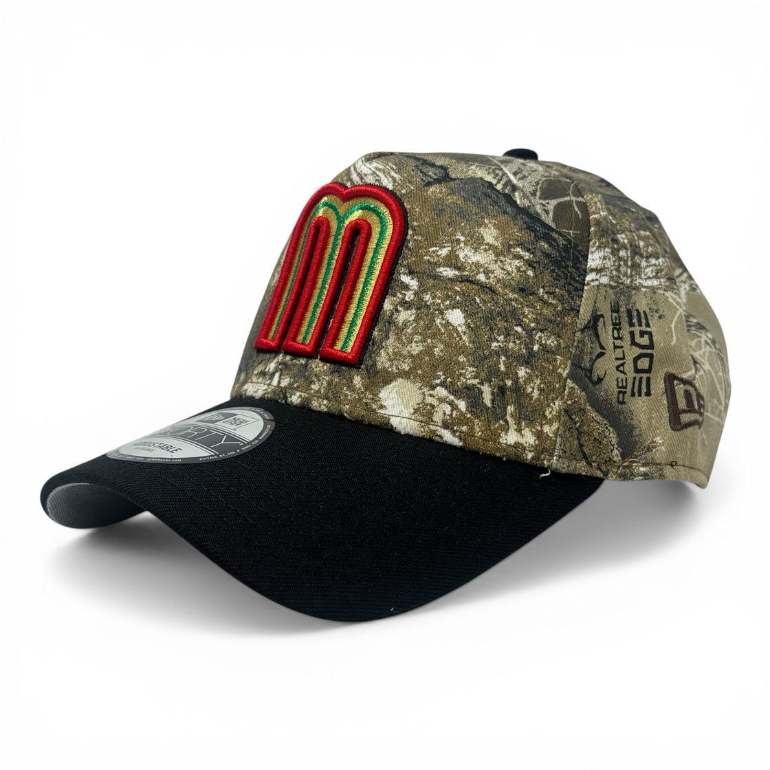 Mexico 2026 World Baseball Classic 9Forty A-Frame Snapback-Real Tree