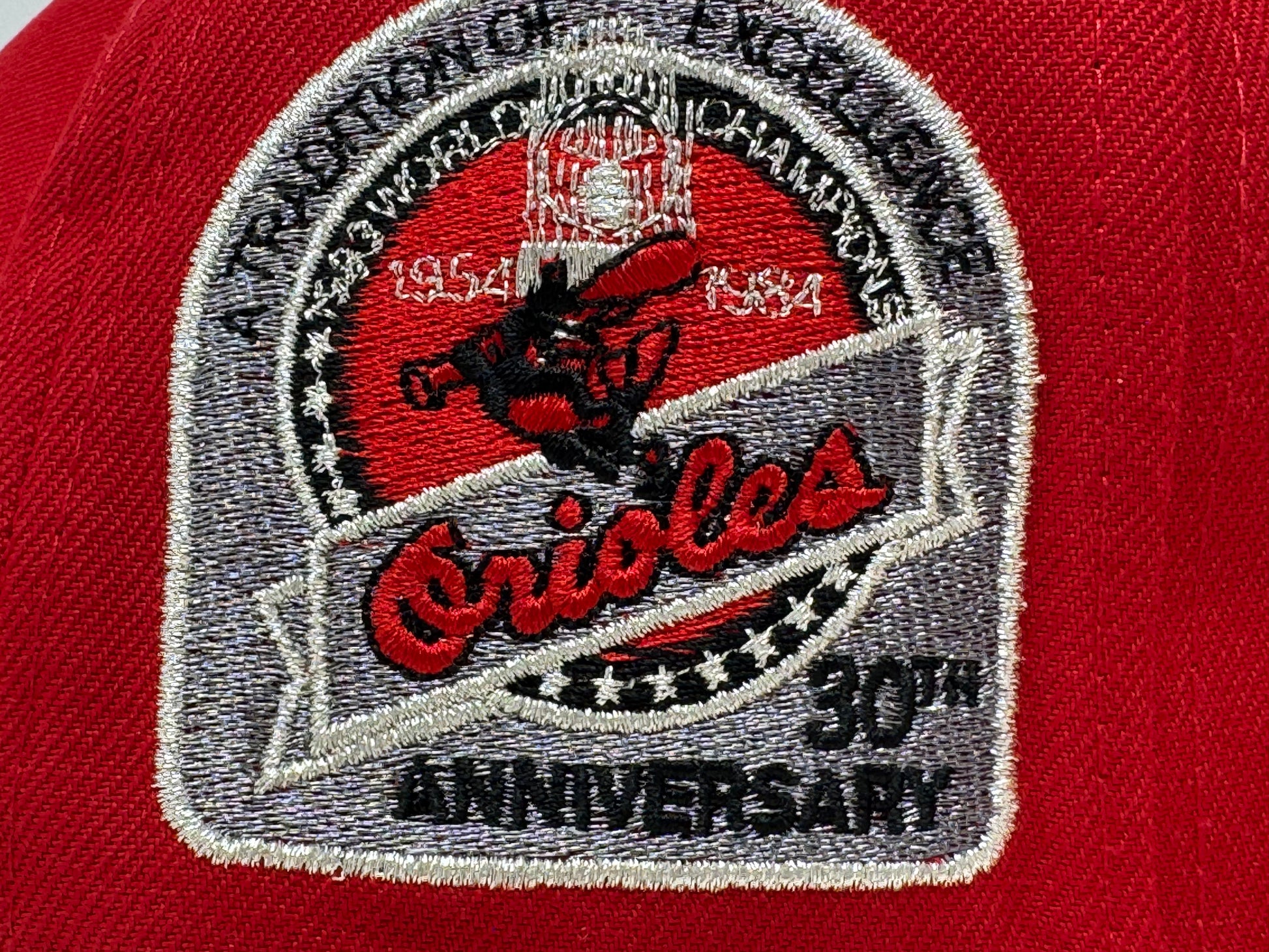 Baltimore Orioles 30th Anniversary 59Fifty New Era Fitted Hat-Red