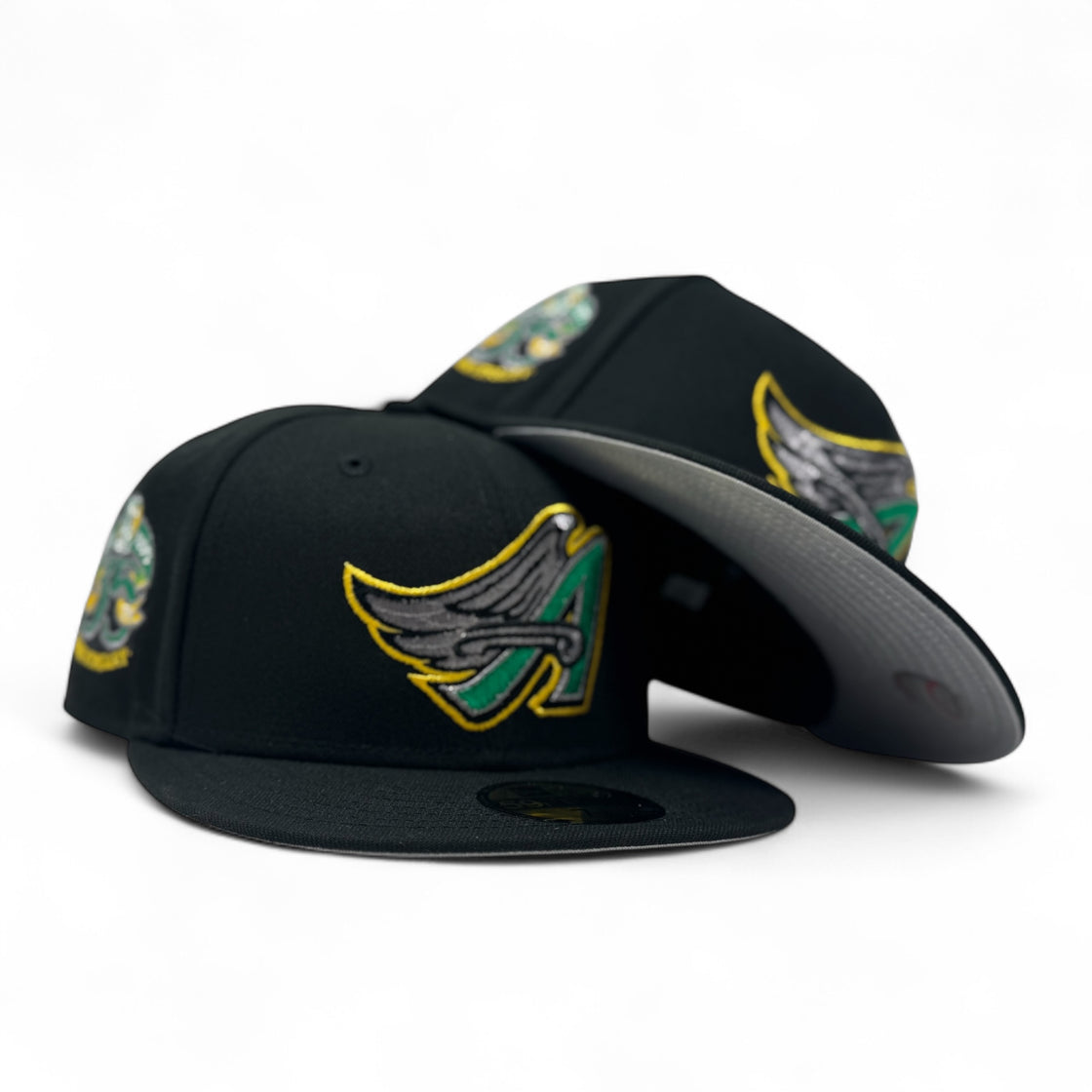 Los Angeles Angels 35th Anniversary Metallic Pack Fitted Hats