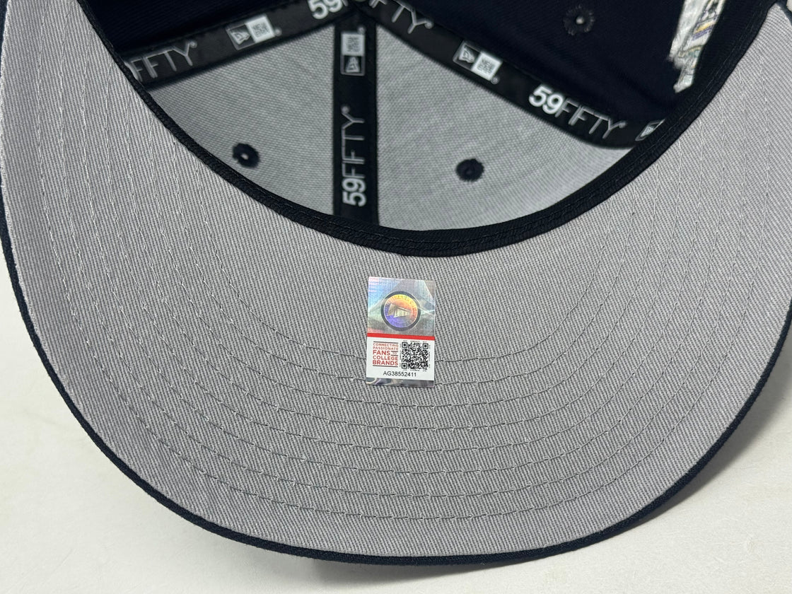 Syracuse 2003 Final Four 59FIFTY Navy Orange Pre-Curved New Era Fitted Hat