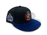 Chicago Cubs 2016 World Series "BEAR LOGO" Royal Velvet Visor New Era Fitted Hat