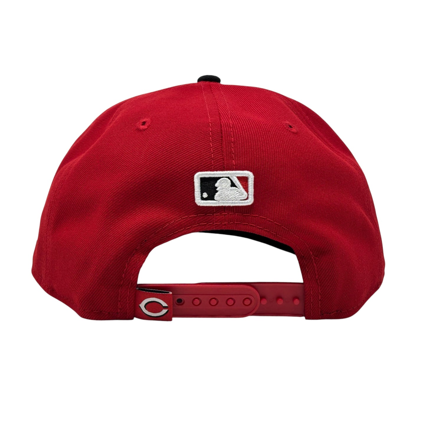 Cincinnati Reds Cartoon 9FIFTY A-Frame Snapback Hat-Red Black
