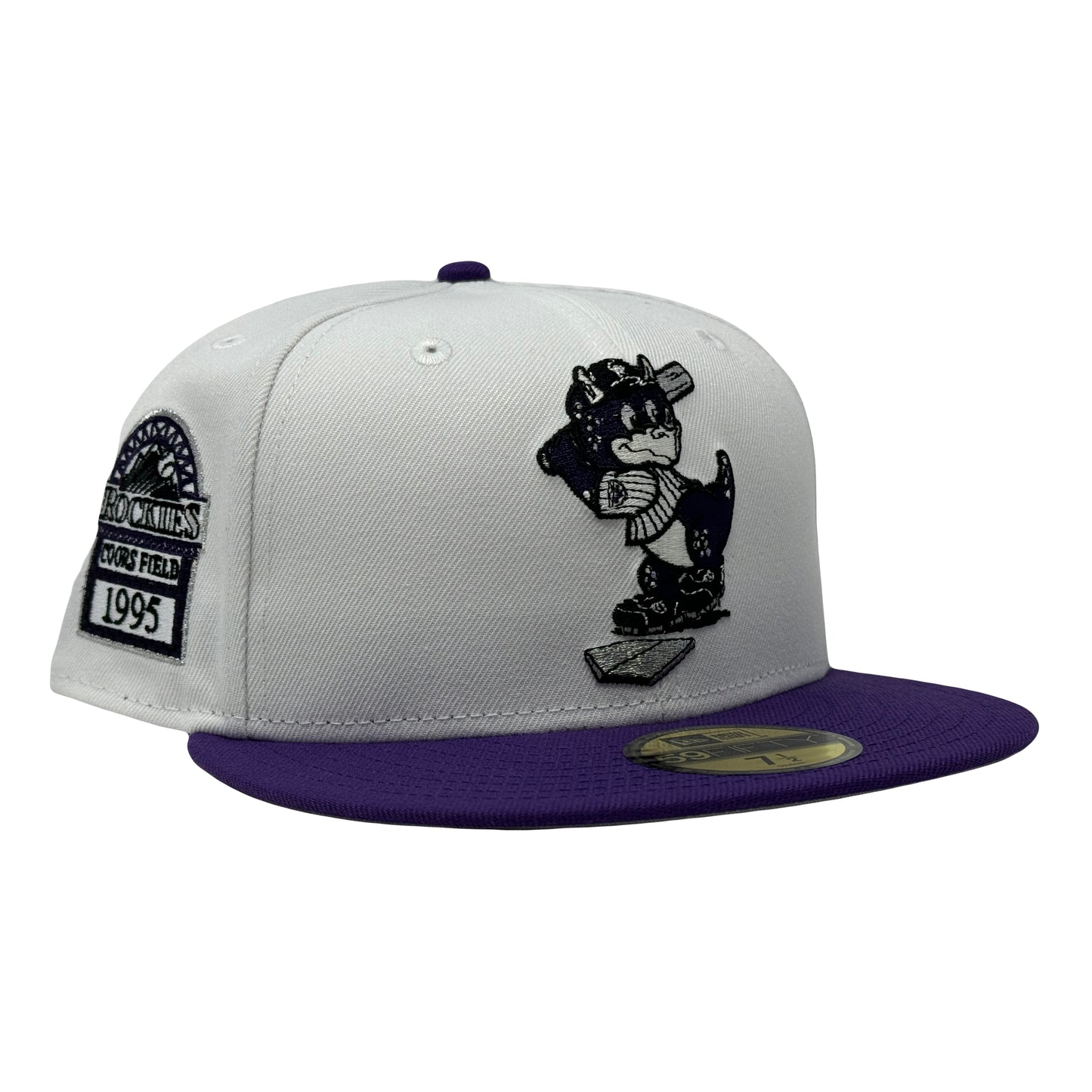 Colorado Rockies Mascot Logo 1995 Coors Field New Era Fitted Hat