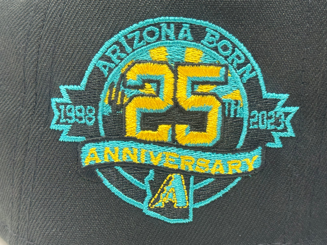 Arizona Diamondbacks  25th Anniversary Snapback Hat To Match Gamma 11