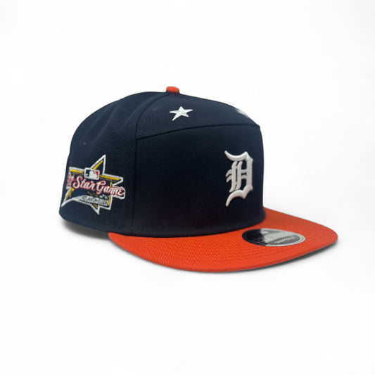 Detroit Tigers 2025 All Star Game Split Panel on Field Snapback Hats