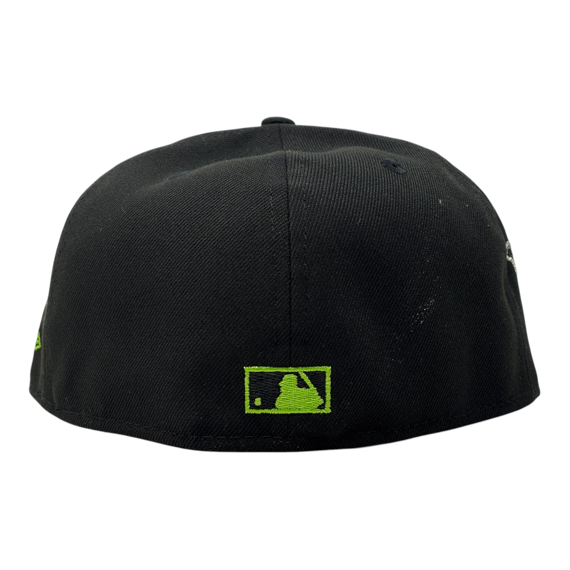 Detroit Tigers 2005 All Star Game "Metallic Pack" New Era Fitted Hat-Black Lime