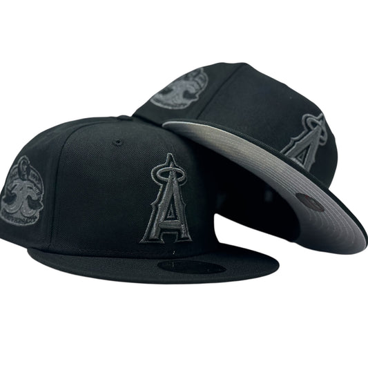Los Angeles Angels 35th Anniversary Fitted Hat Black