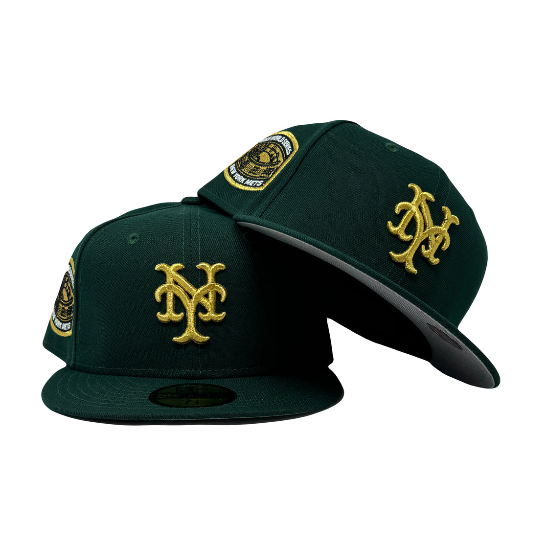 New York Mets 1969 World Series Dark Green 59Fifty New Era Fitted Hat