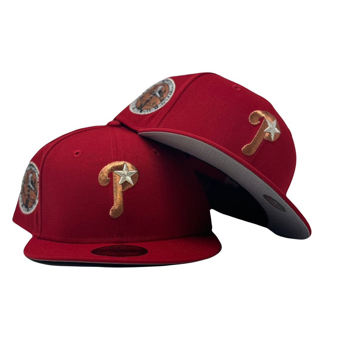 Philadelphia Phillies National League Red 59Fifty New Era Fitted Hat