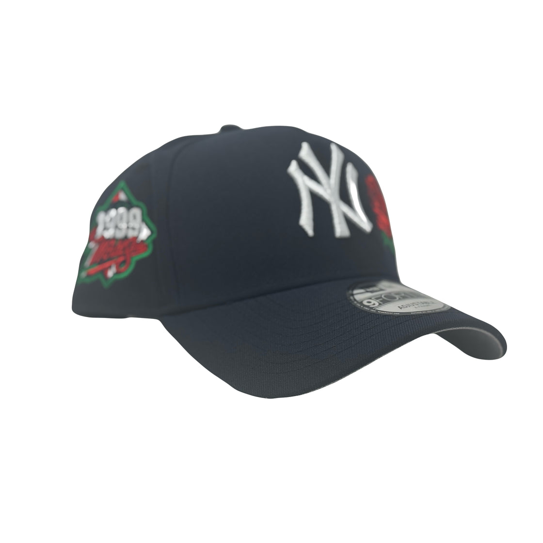 New York Yankees 199 World Series Flower Logo 9Forty A-Frame Hats