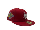 Red NY Yankees 1996 World Series Red 5950 New Era Fitted Hat