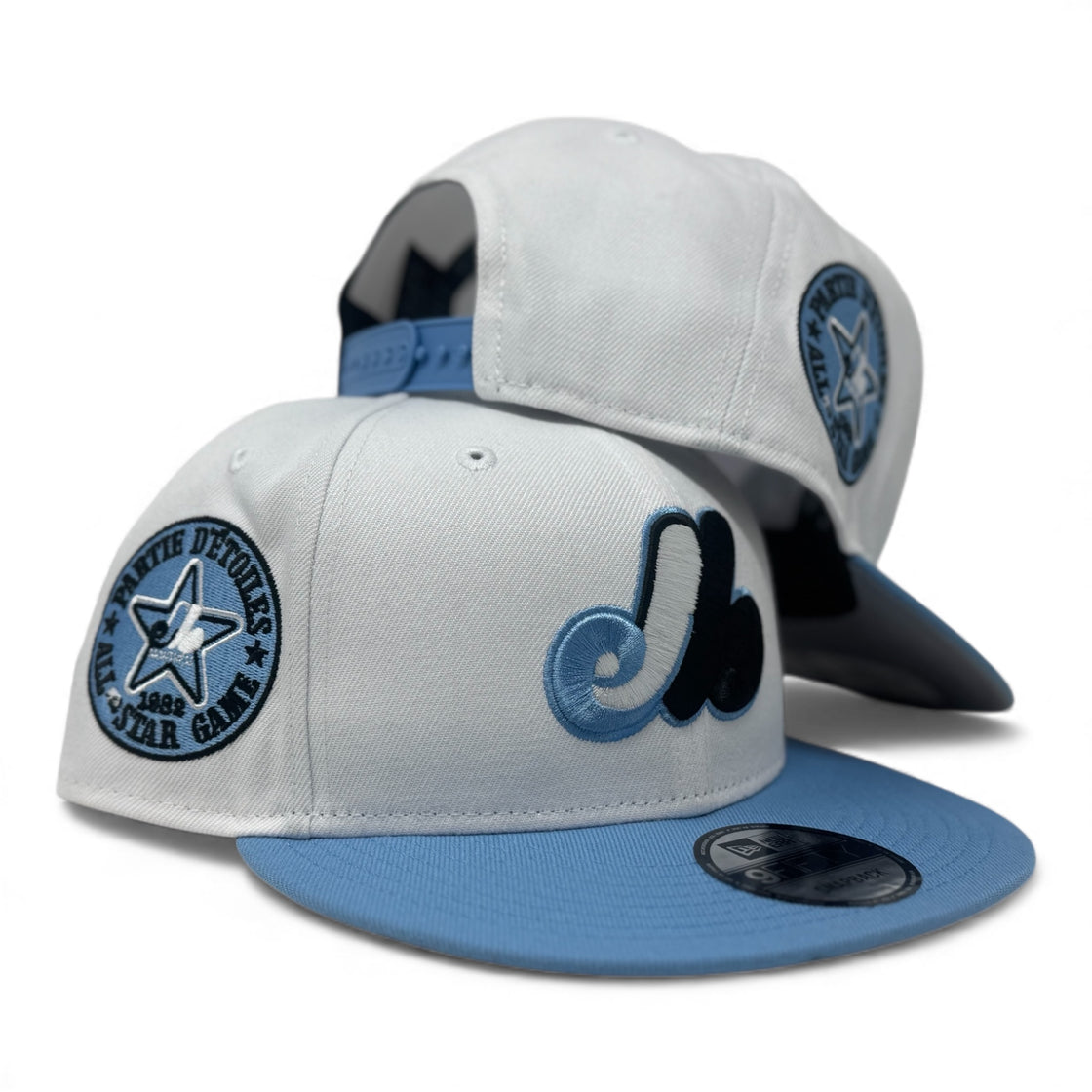 Montreal Expos 1982 All Star Game New Era Snapback Hat-White Sky