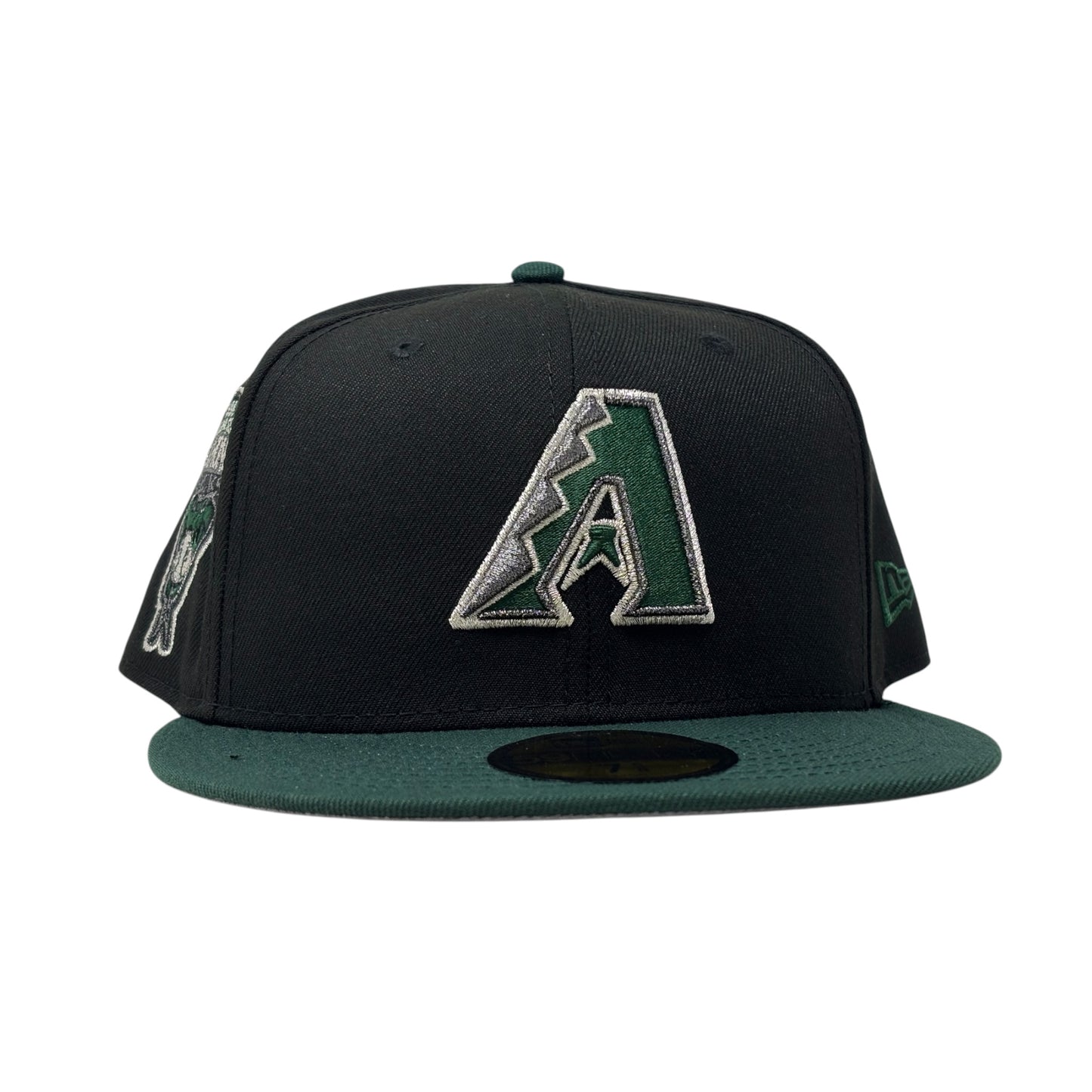 Arizona Diamondbacks 1998 Inaugural Season New Era Fitted Hat-Black Green