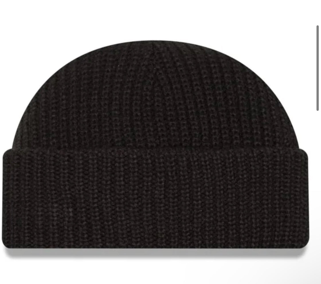 Black Everyday Knit Beanie