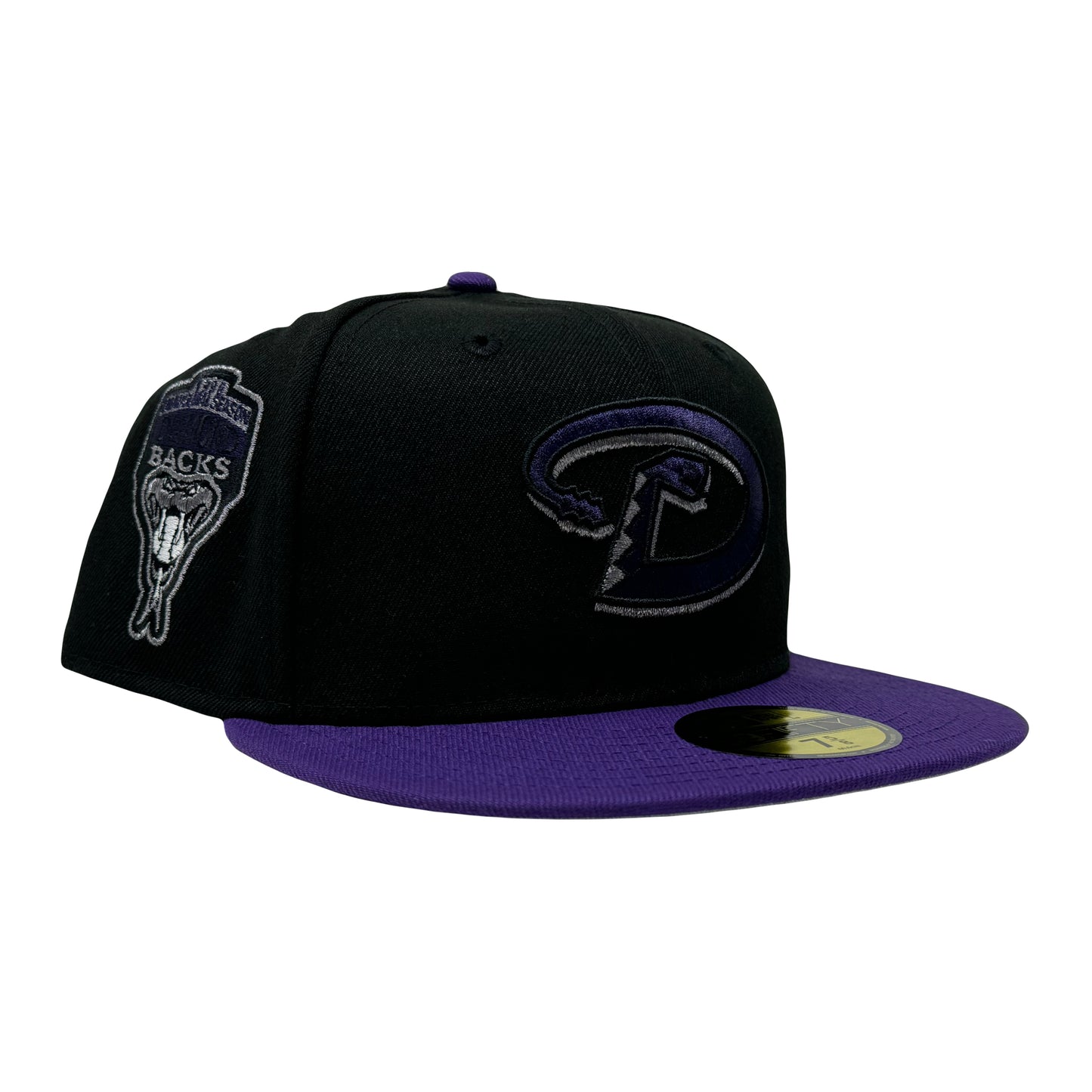 Arizona Diamondbacks 1998 Inaugural Season Eggplant collection 5950 New Era Fitted Hat