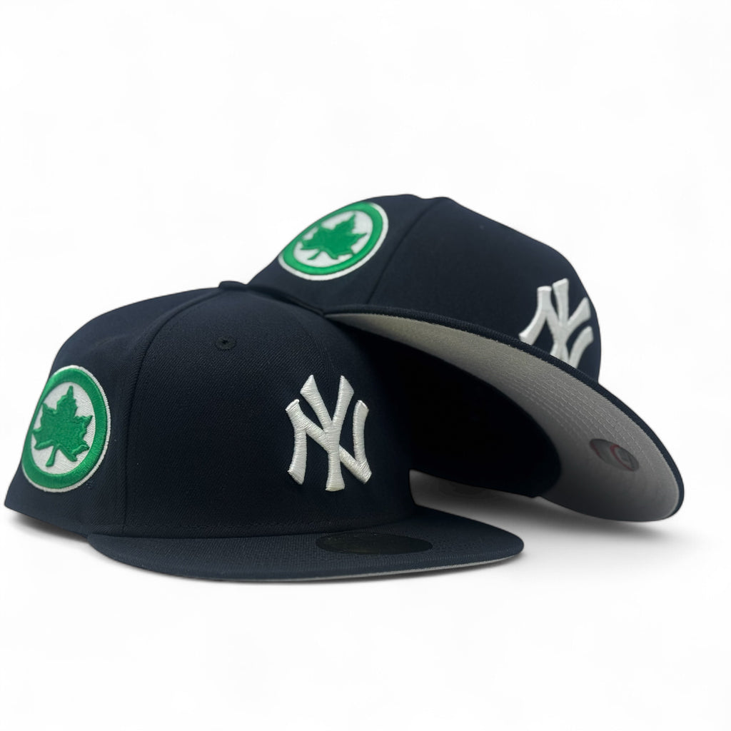 New York Yankees NYC Park Fitted Hat-Navy Blue