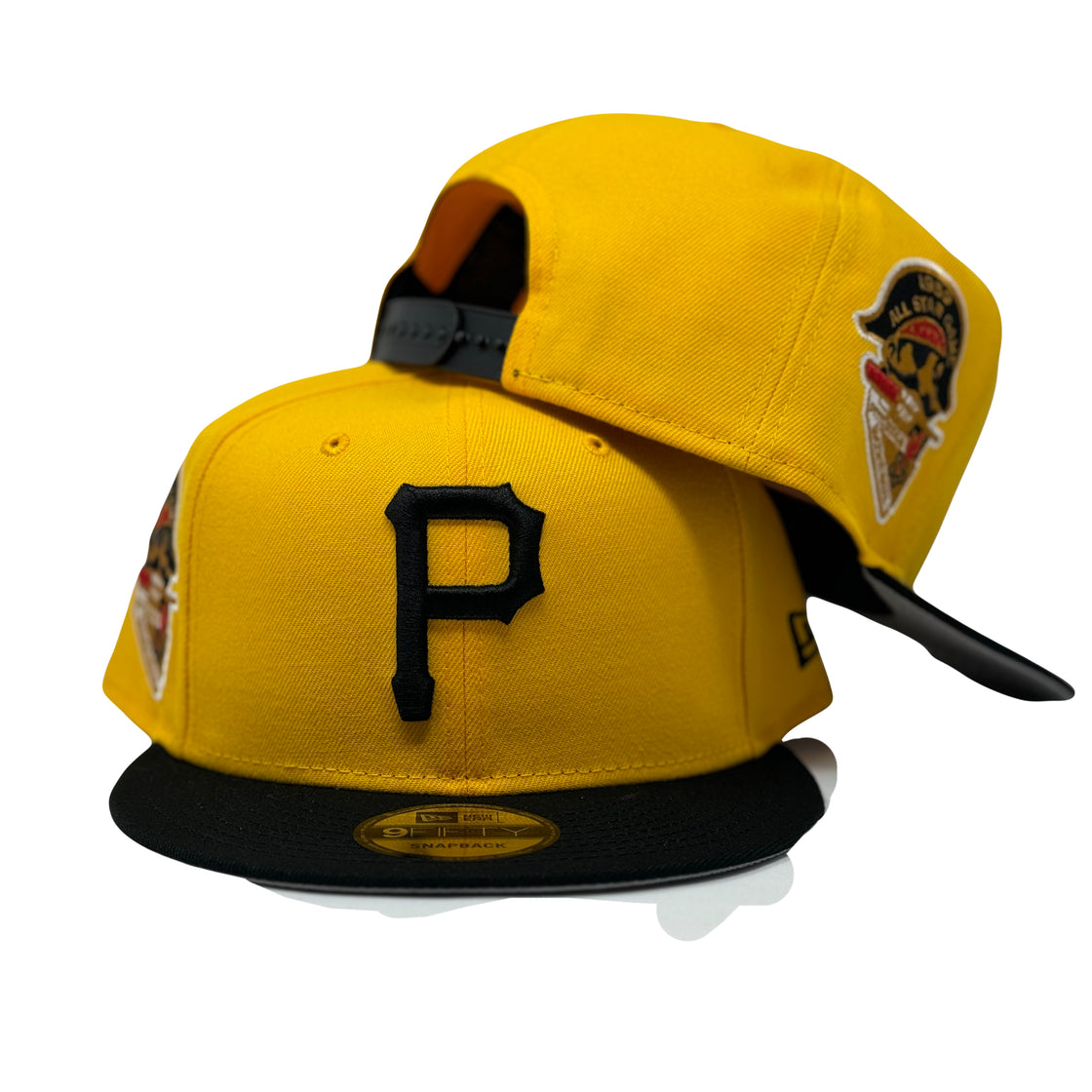 Pittsburgh Pirates 1959 All Star Game Yellow 9Fifty New Era Snapback Hat