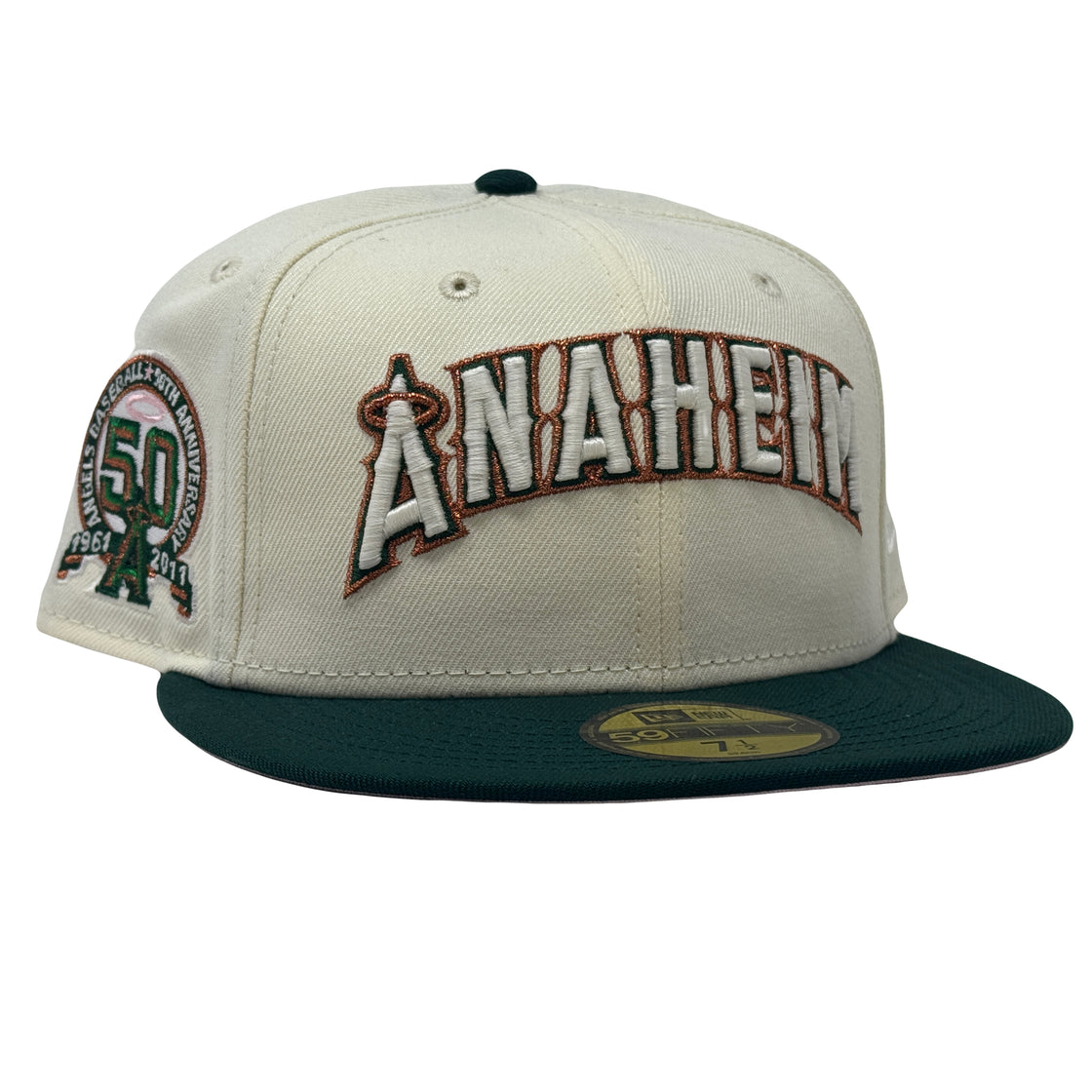 Los Angeles Angels 50th Anniversary Glow in the Dark 59Fifty New Era Fitted Hat