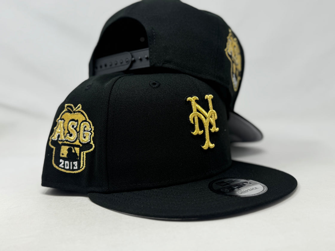 New York Mets 2013 All Star Game Black Snapback Hats