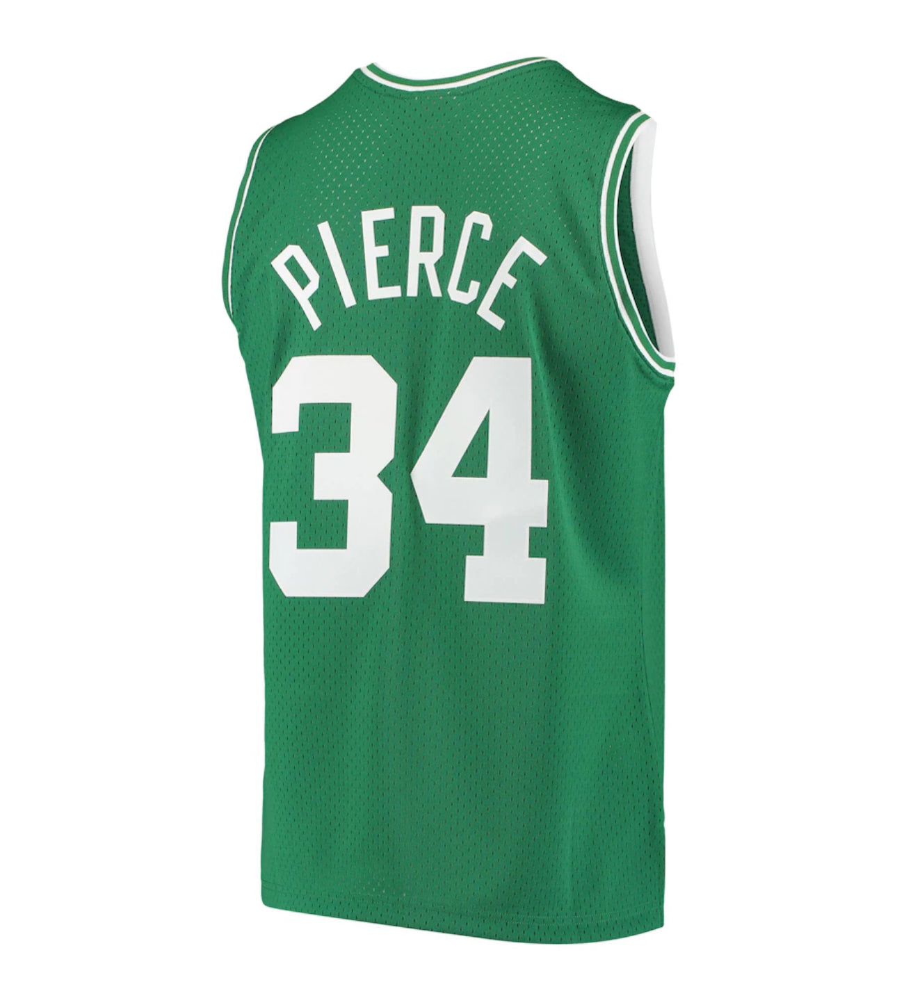 Men's Boston Celtics Mitchell & Ness #34 Green Classics Swingman Jersey