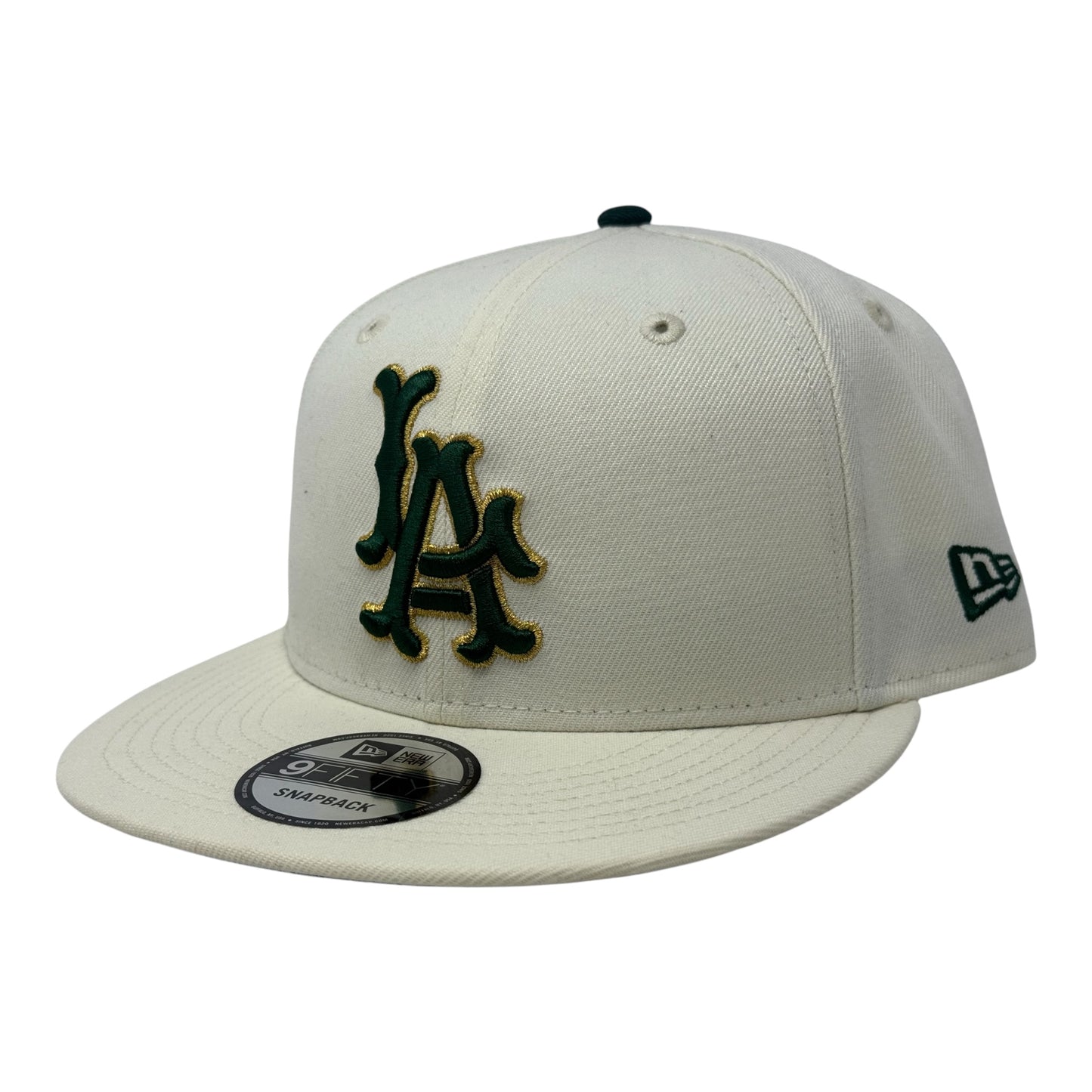 Los Angeles Angels 50th Anniversary Snapbacks Hat-Chrome White