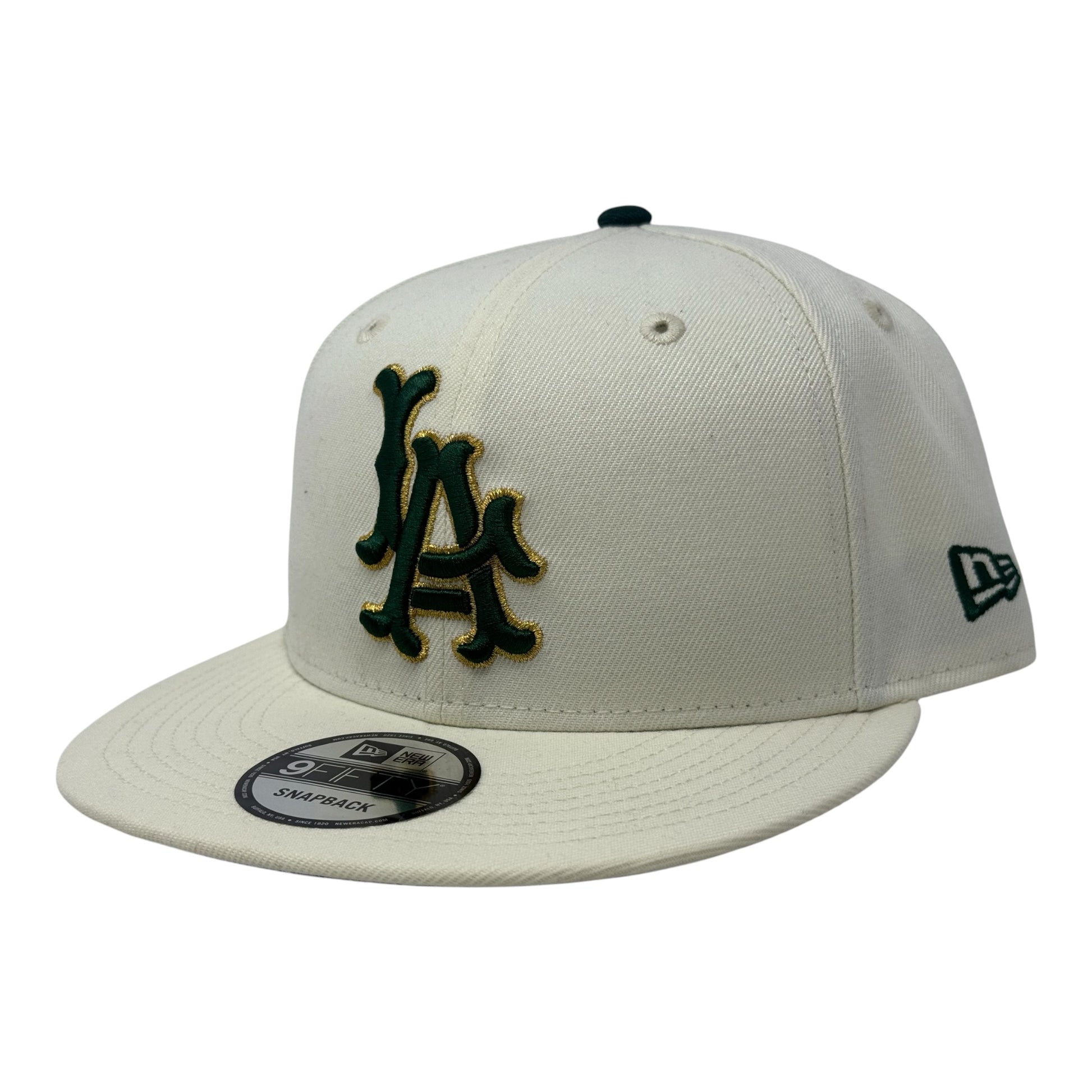 Los Angeles Angels 50th Anniversary Snapbacks Hat-Chrome White