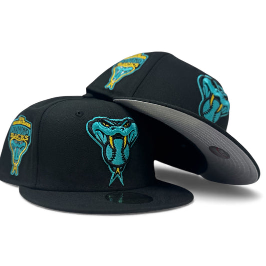 Arizona Diamondbacks 1998 Inaugural Season Fitted Hats to Match Gamma 11