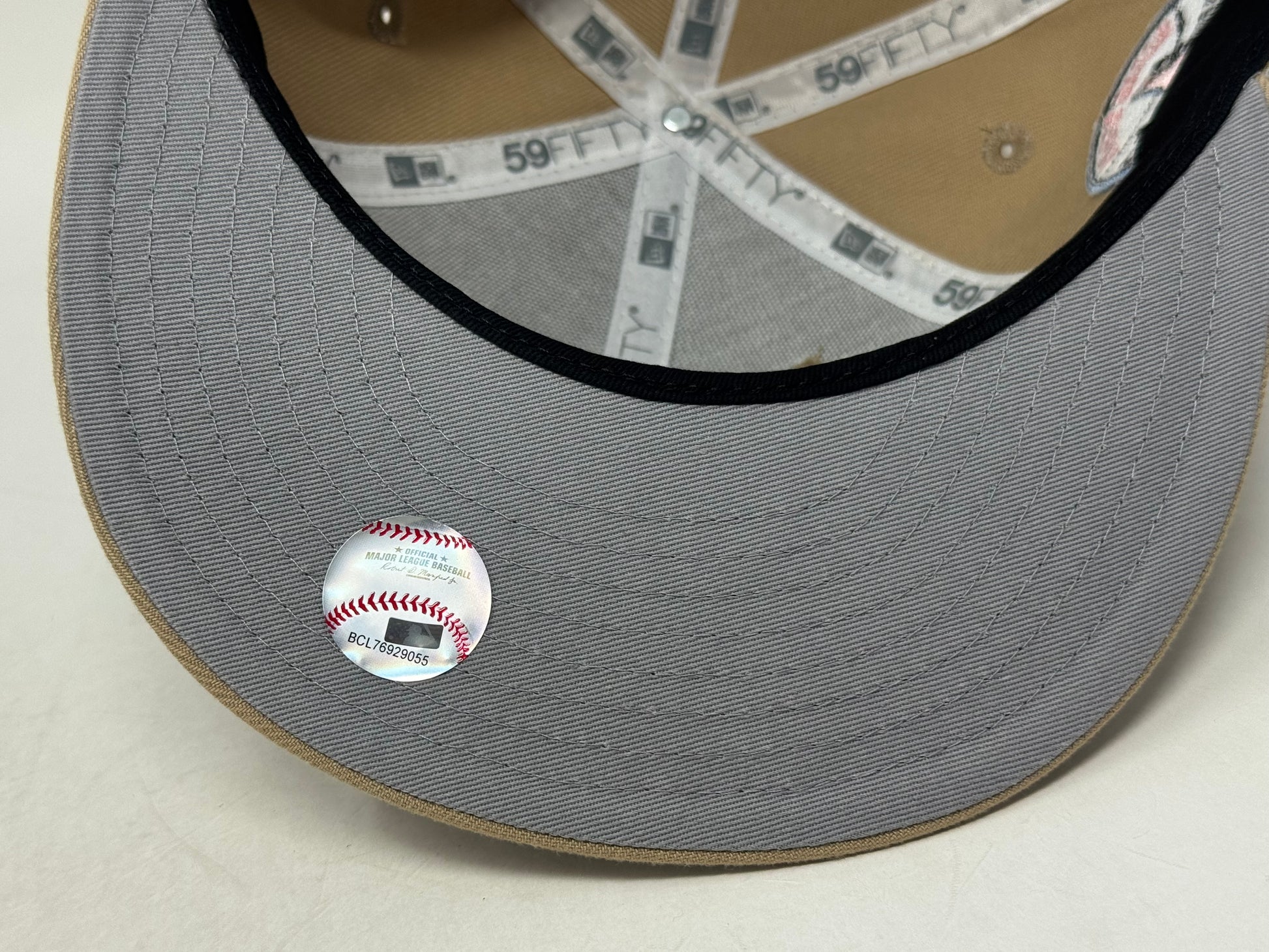 St. Louis Cardinals 1942 World Series Fitted Hats-Camel