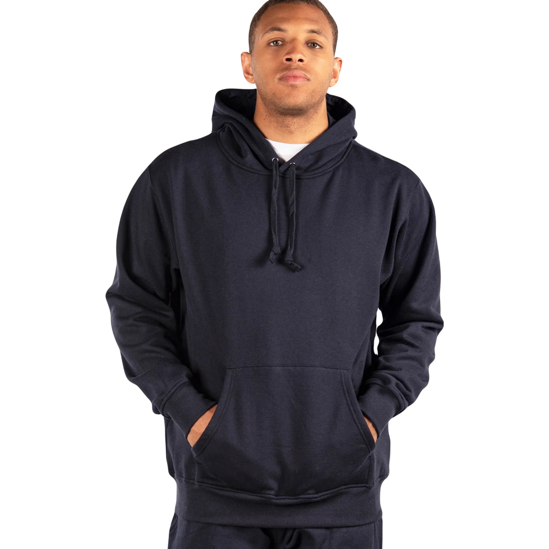 CityLab Heavyweight Pullover Hoodie-Navy