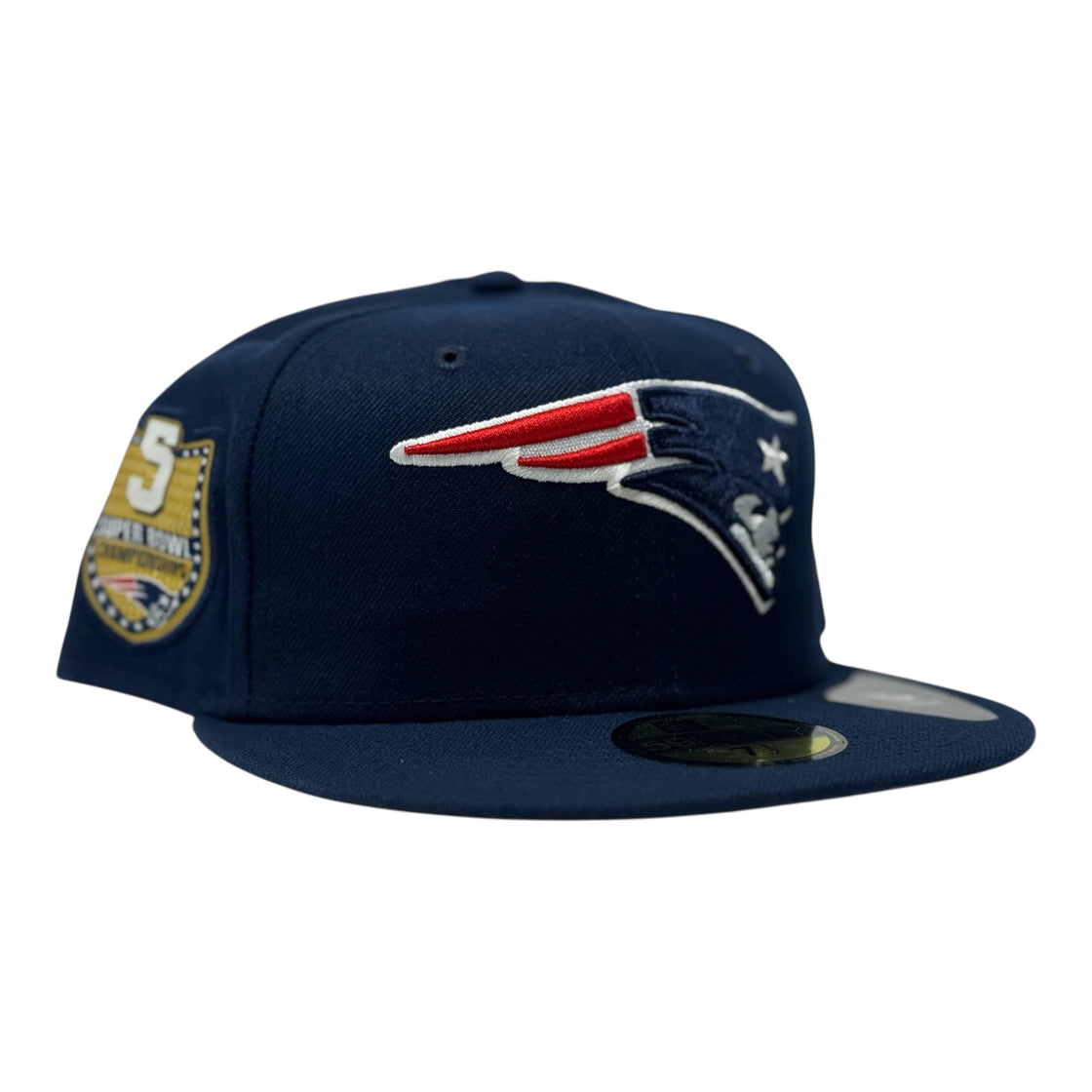 New England Patriots  59Fifty New Era Fitted Hat-Navy