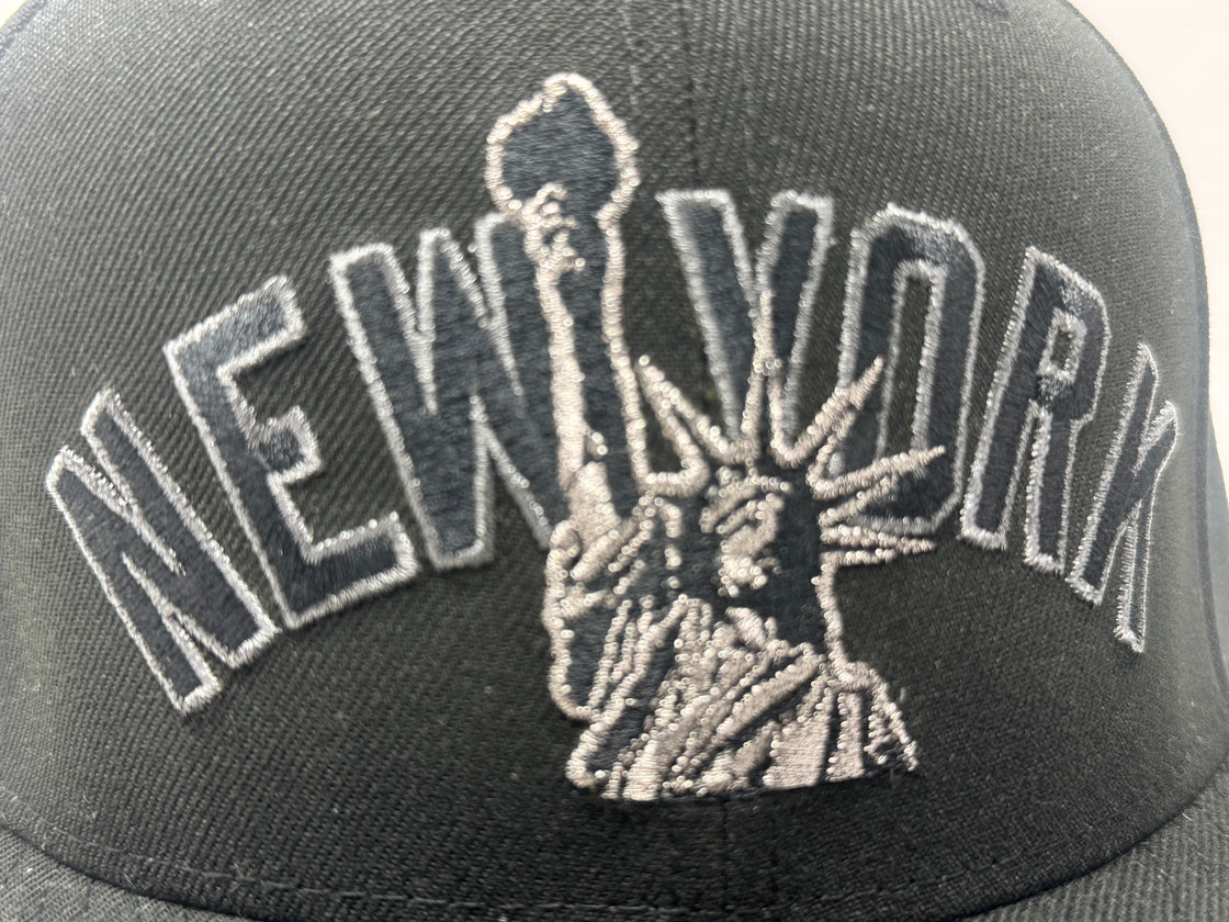 New York Yankees 25th anniversary of Subway Series Fitted Hats-Black