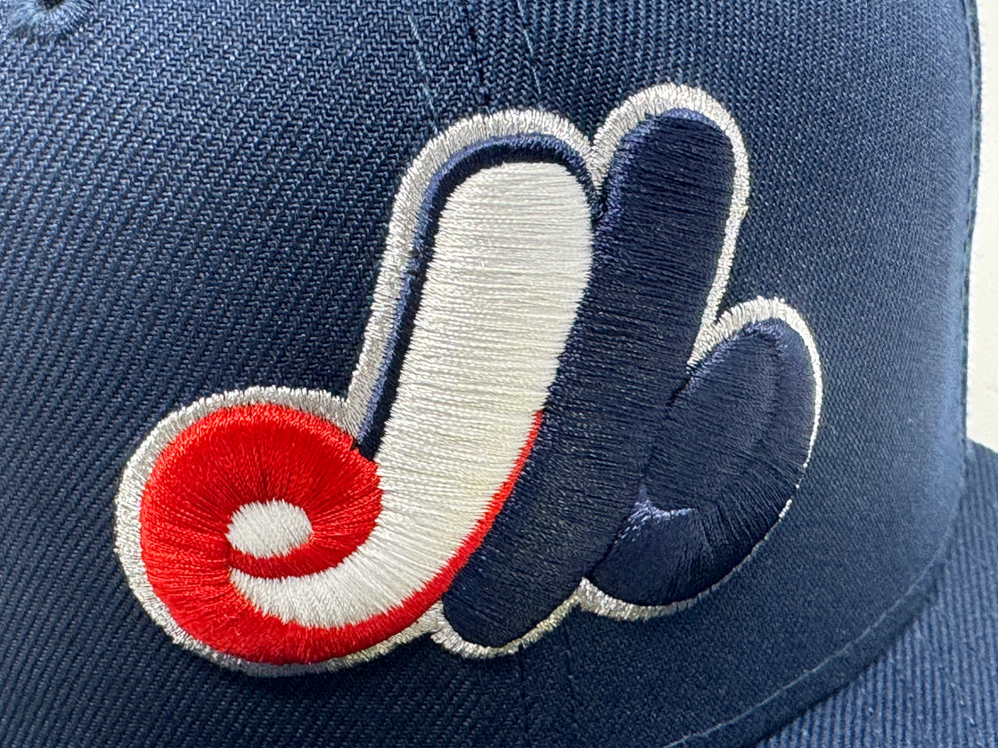 Montreal Expos Light Navy Blue 59Fifty New Era Fitted Hat