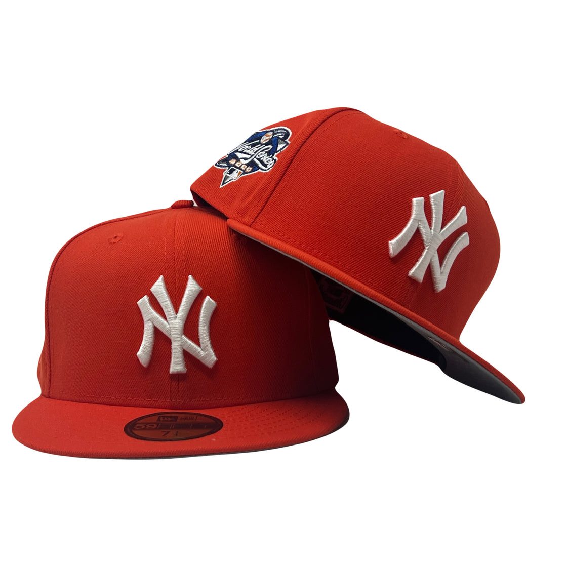New York Yankees 2000 World Series Orange 5950 New Era Fitted Hat