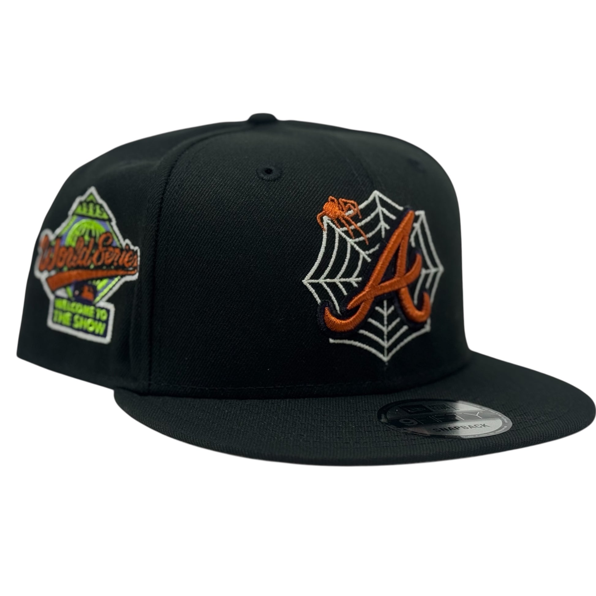 Atlanta Braves "Halloween Pack" Snapback Hats-Black