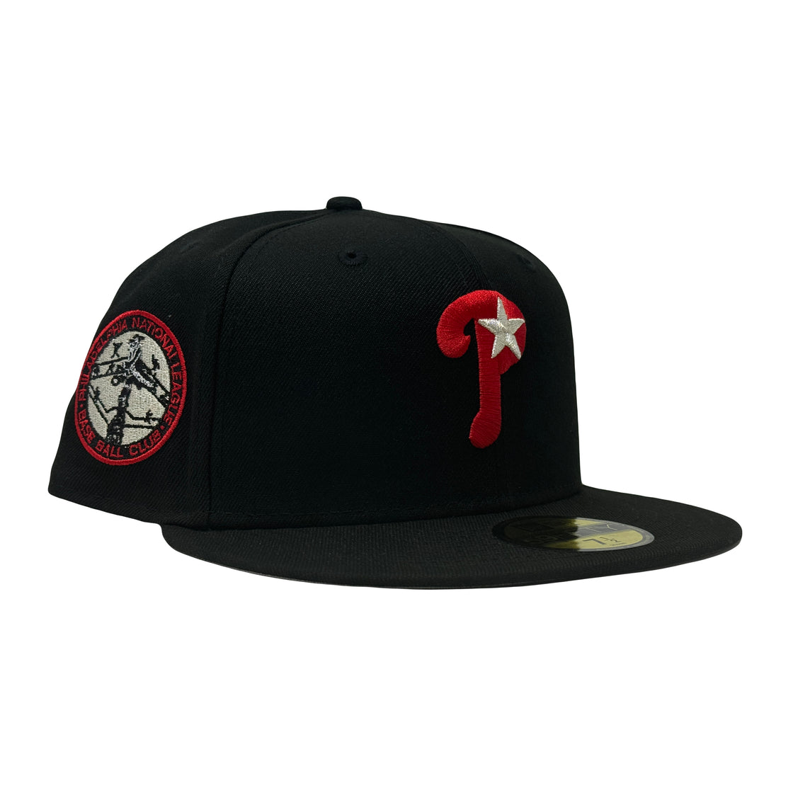 Philadelphia Phillies National League Black 59Fifty New Era Fitted Hat