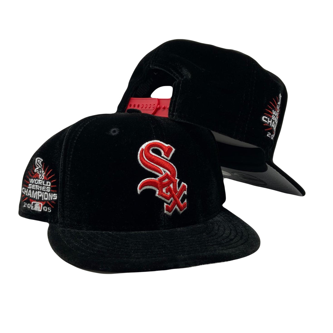 Chicago White Sox 2005 World Series Champion Velvet 9Fifty New Era Snapback Hat