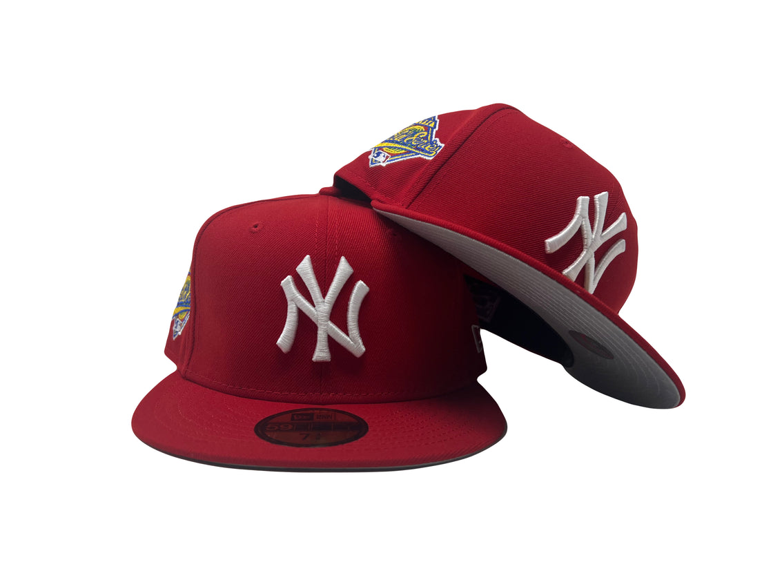 Red NY Yankees 1996 World Series Red 5950 New Era Fitted Hat